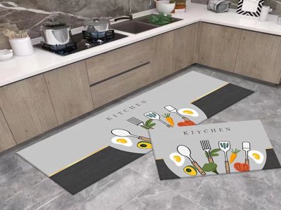 Заводской Индивидуальный Нескользящий Водонепроницаемый Коврик Для Кухни,Прачечной,Балкона,Гостиной,Антиутомляющий Многофункциональный Кухонный Коврик
